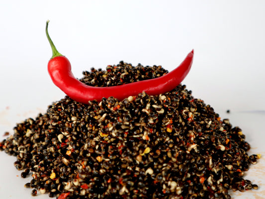 Chilihanf - gekochter Hanf mit feuriger Chilli