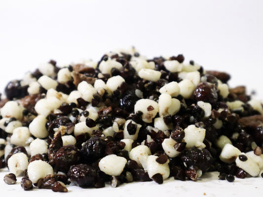 Black+White - Partikelmix mit Seidenraupen