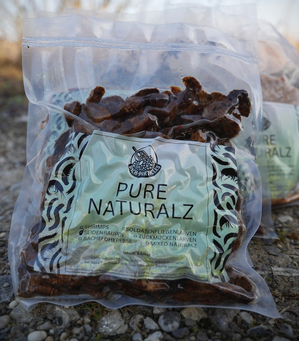 Gekochte Seidenraupen - PURE NATURALZ