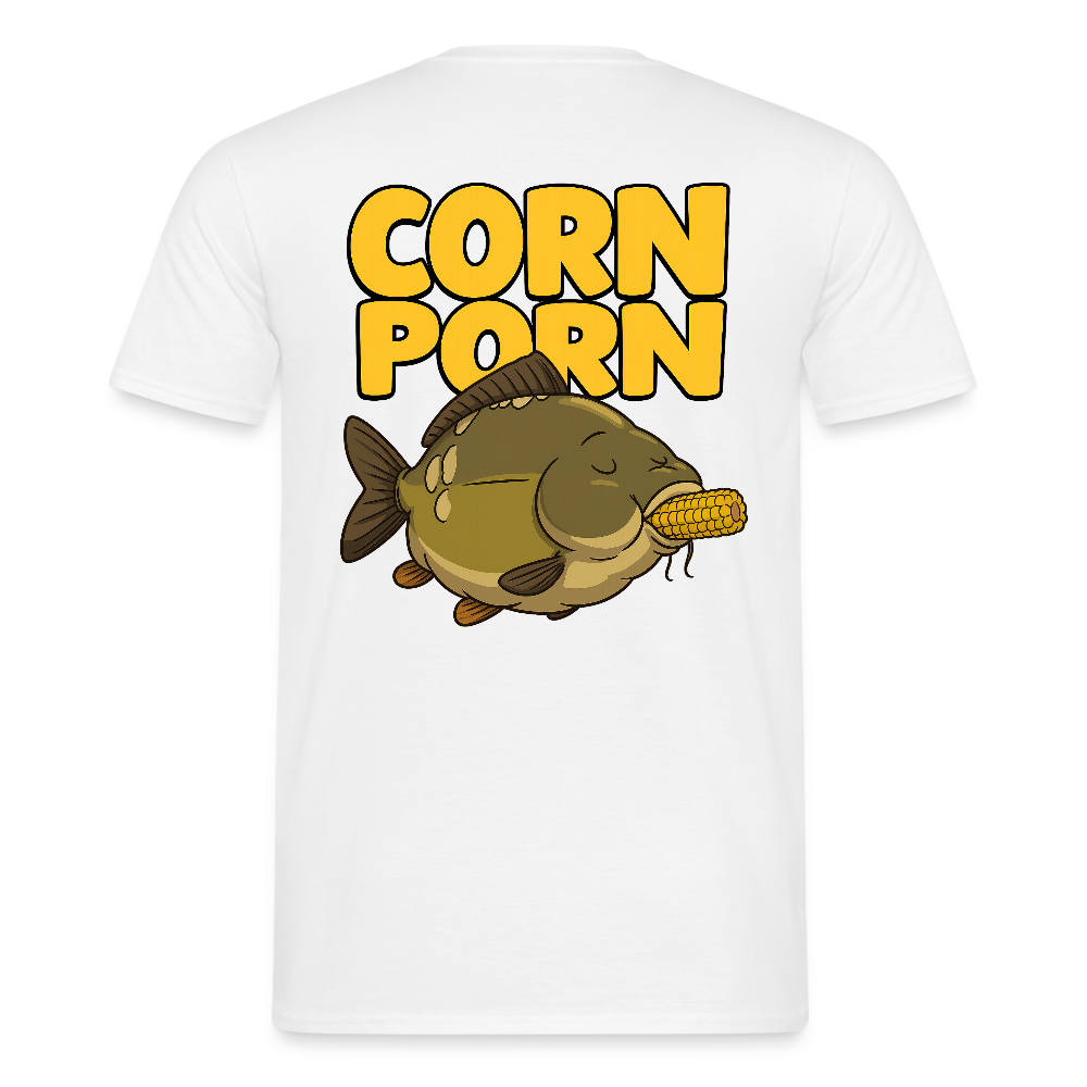 "CORN PORN" T-Shirt - Weiß
