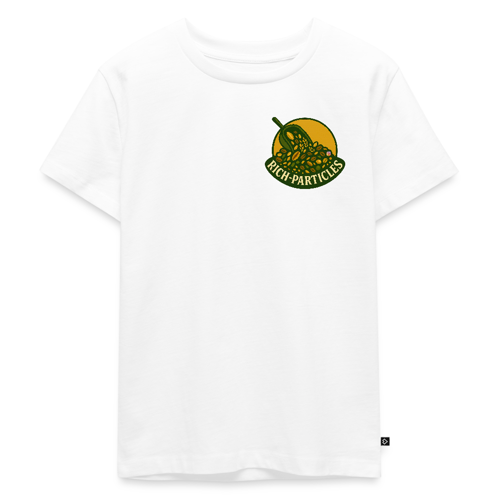 "Particle Surfer" Kinder T-Shirt - Weiß