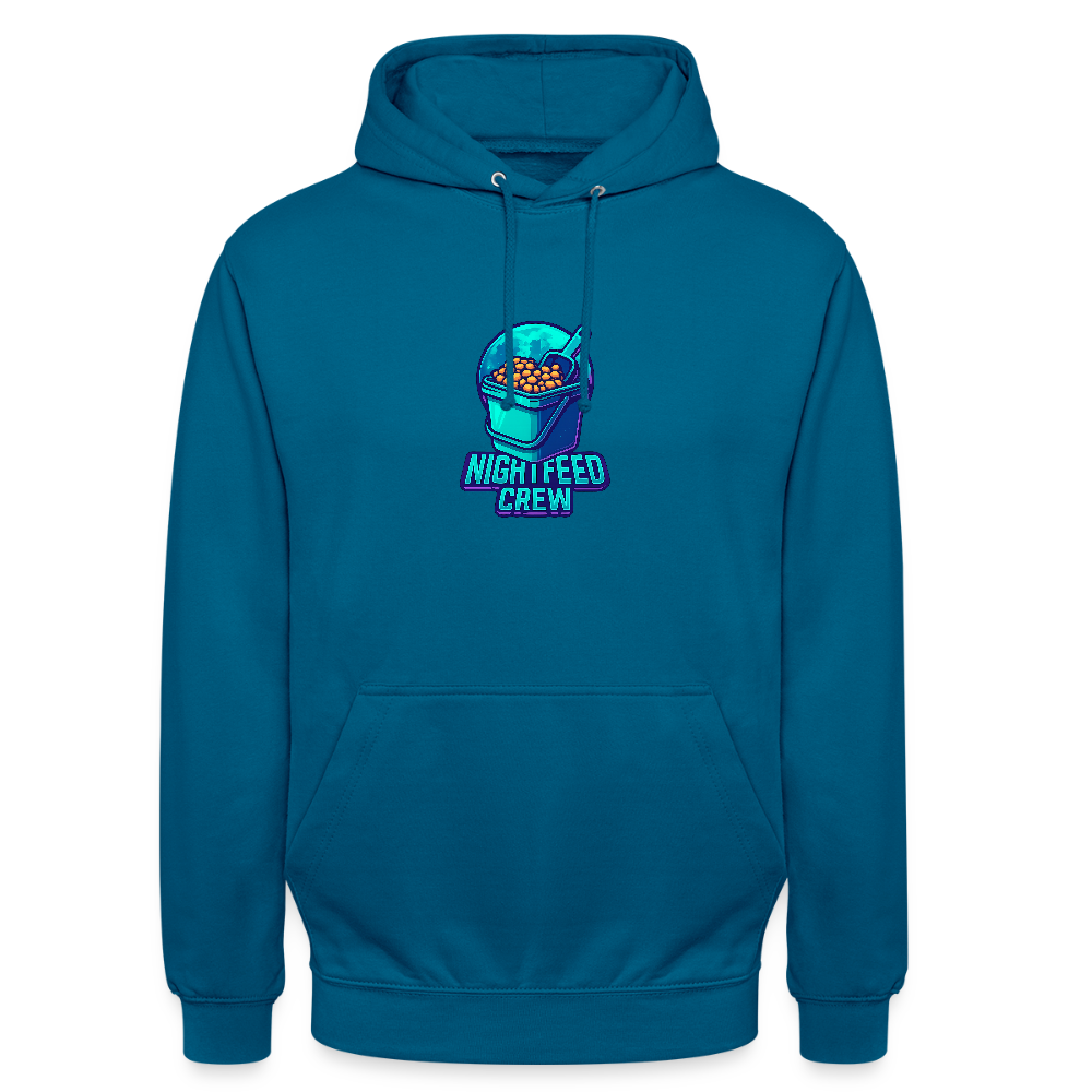 "Nightfeed Crew" Hoodie - Tiefseeblau 