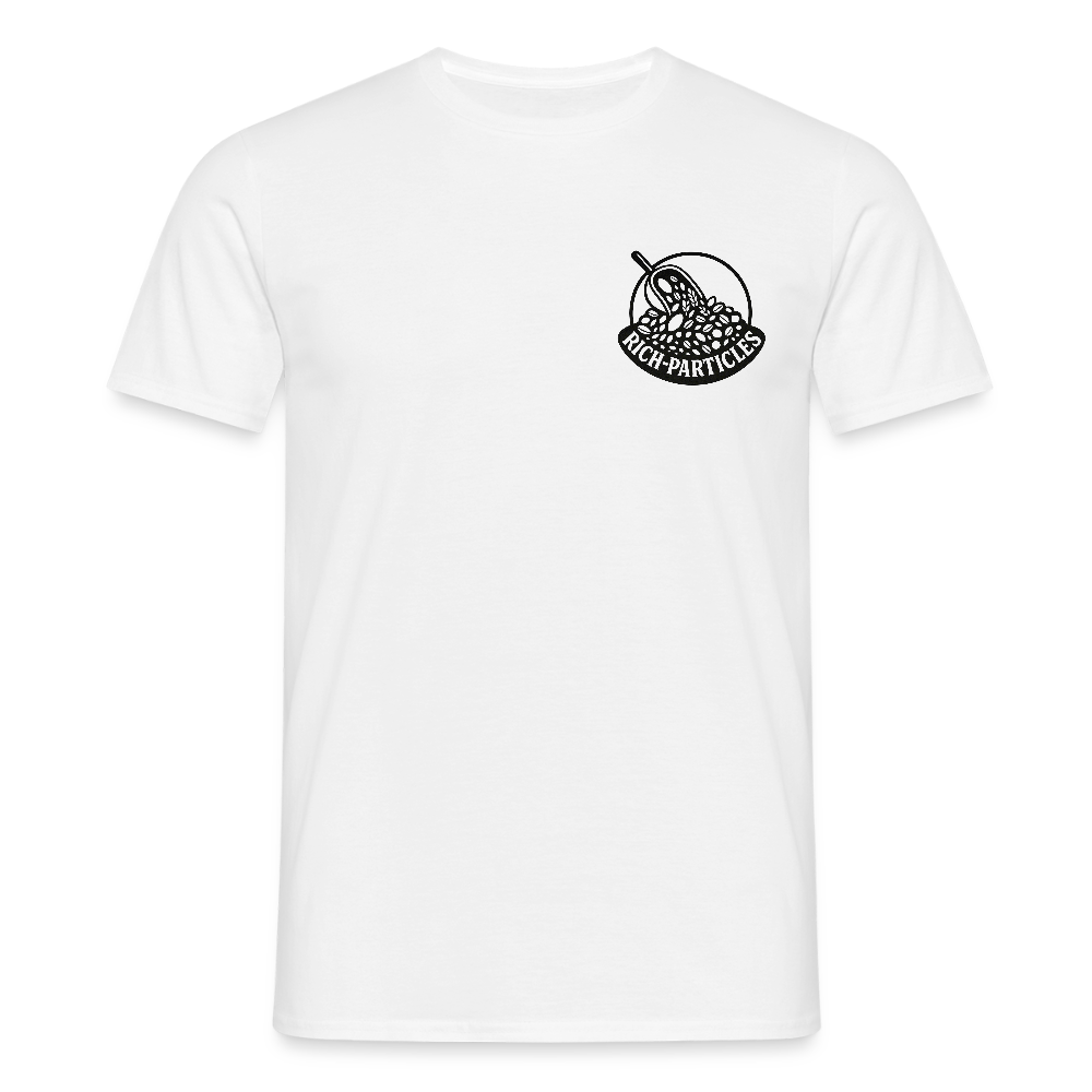 "Rich Particles" T-Shirt - Weiß