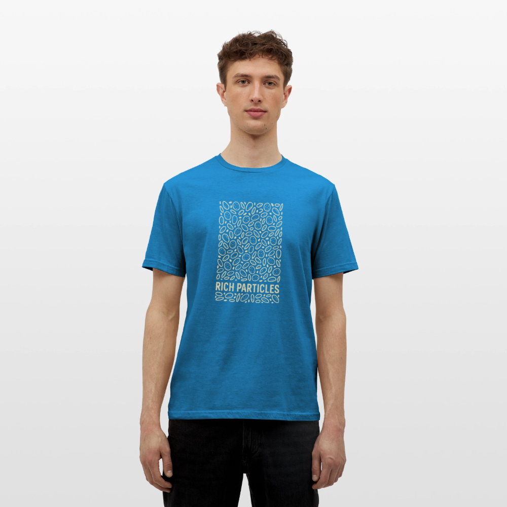 "Particle Storm" T-Shirt - Royalblau