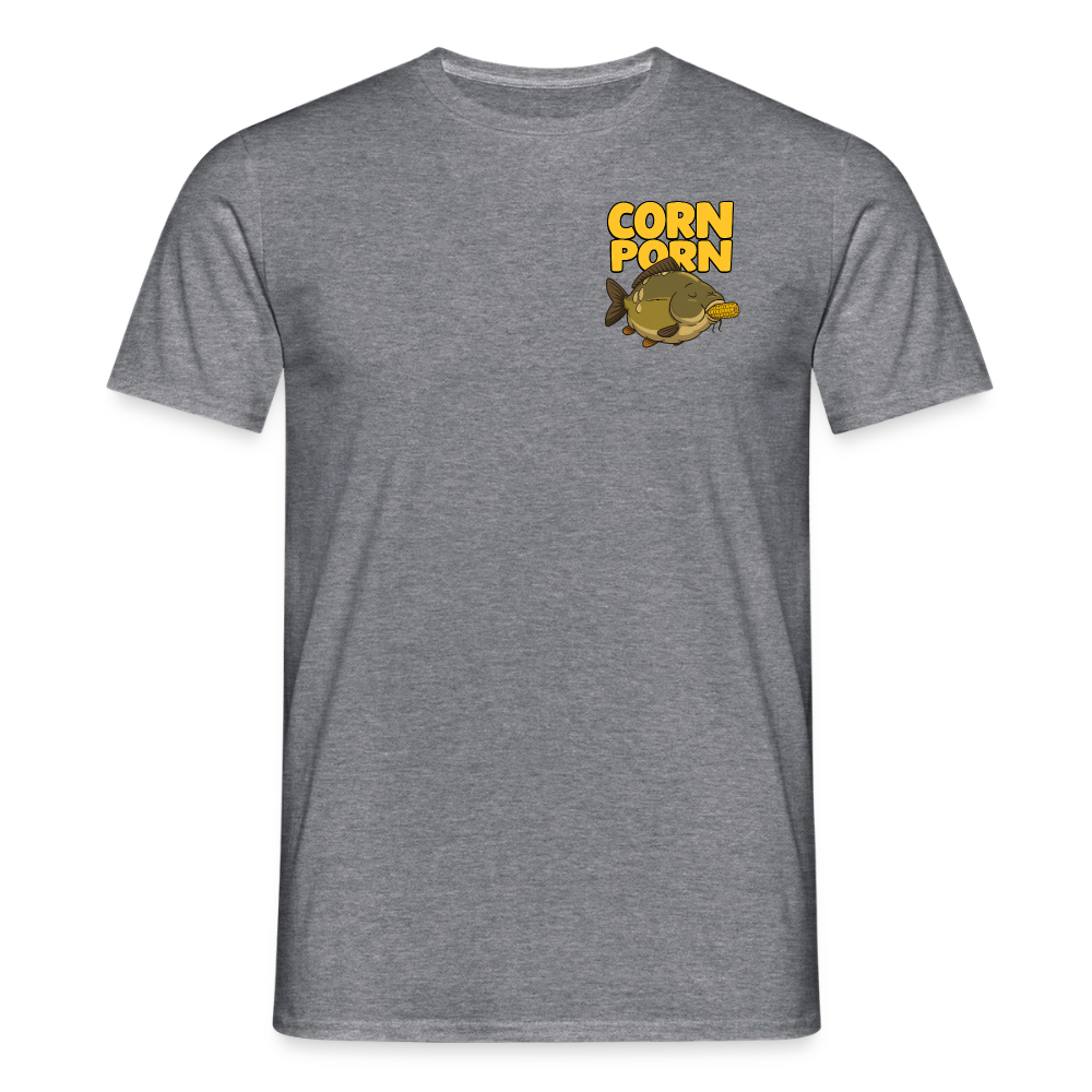 "CORN PORN II" T-Shirt - Graphit meliert