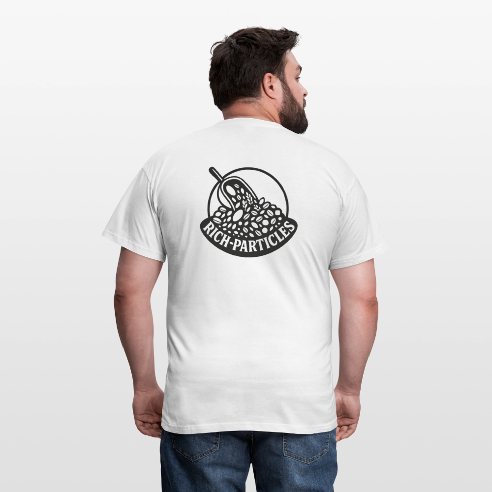 "Rich Particles" T-Shirt - Weiß