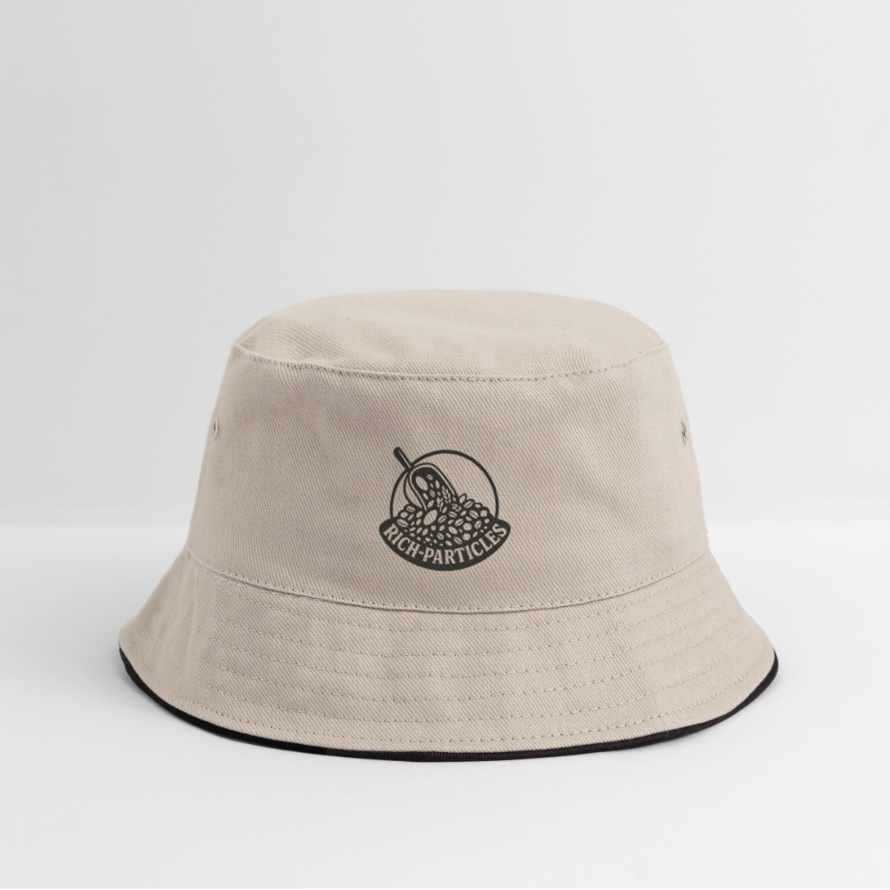 "Rich Particles" Fischerhut - Khaki/Schwarz