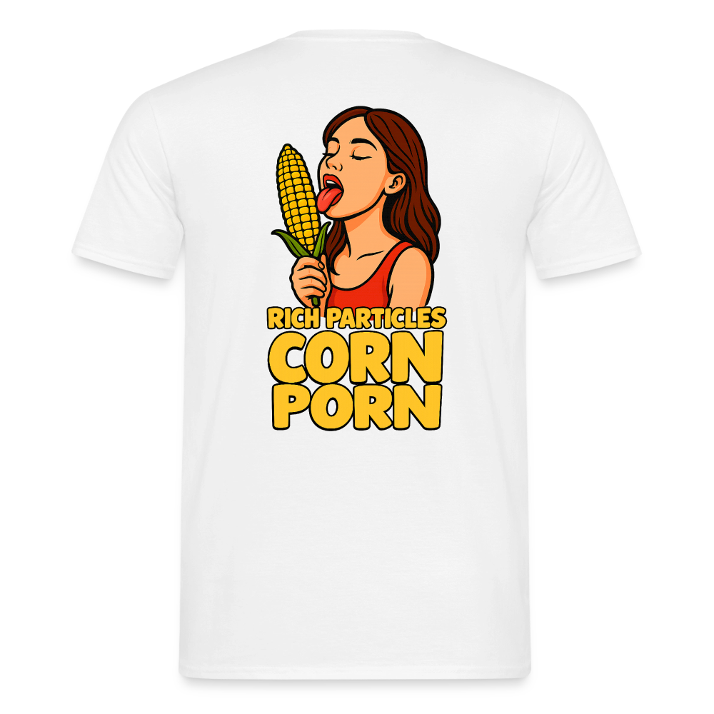 "CORN PORN II" T-Shirt - Weiß