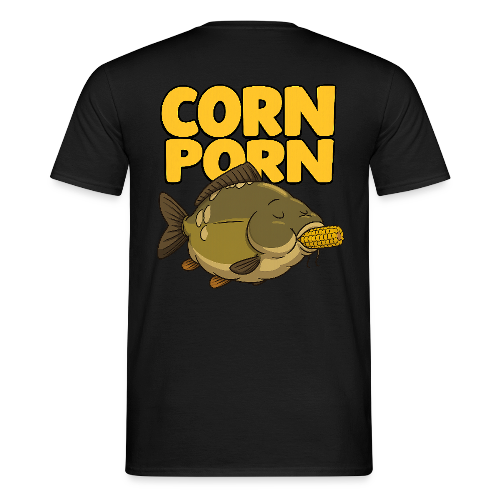 "CORN PORN" T-Shirt - Schwarz