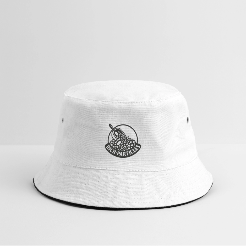 "Rich Particles" Fischerhut - Weiß/Navy