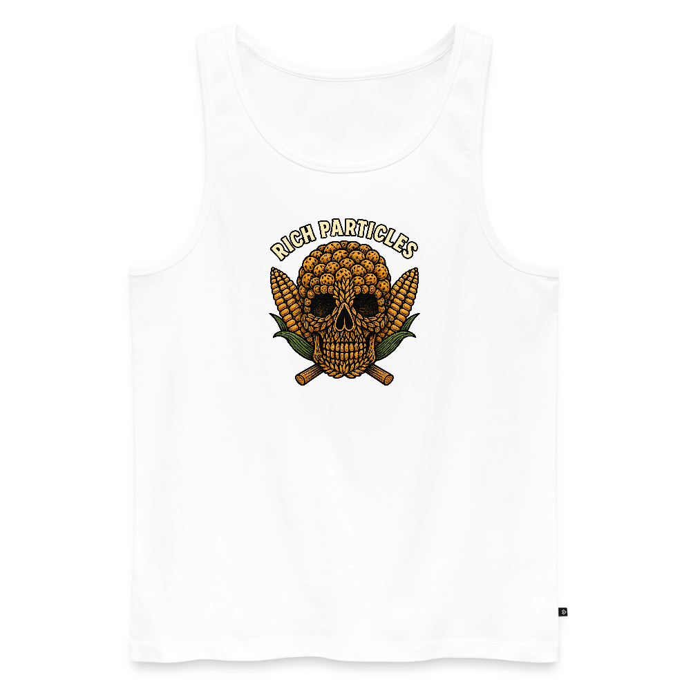 "Particle Pirat" Achselshirt - Weiß