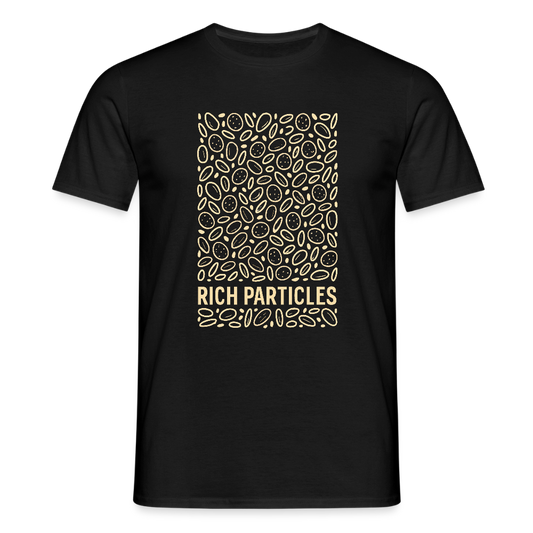 "Particle Storm" T-Shirt - Schwarz