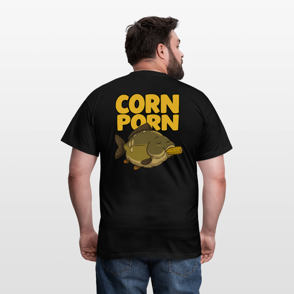 "CORN PORN" T-Shirt - Schwarz