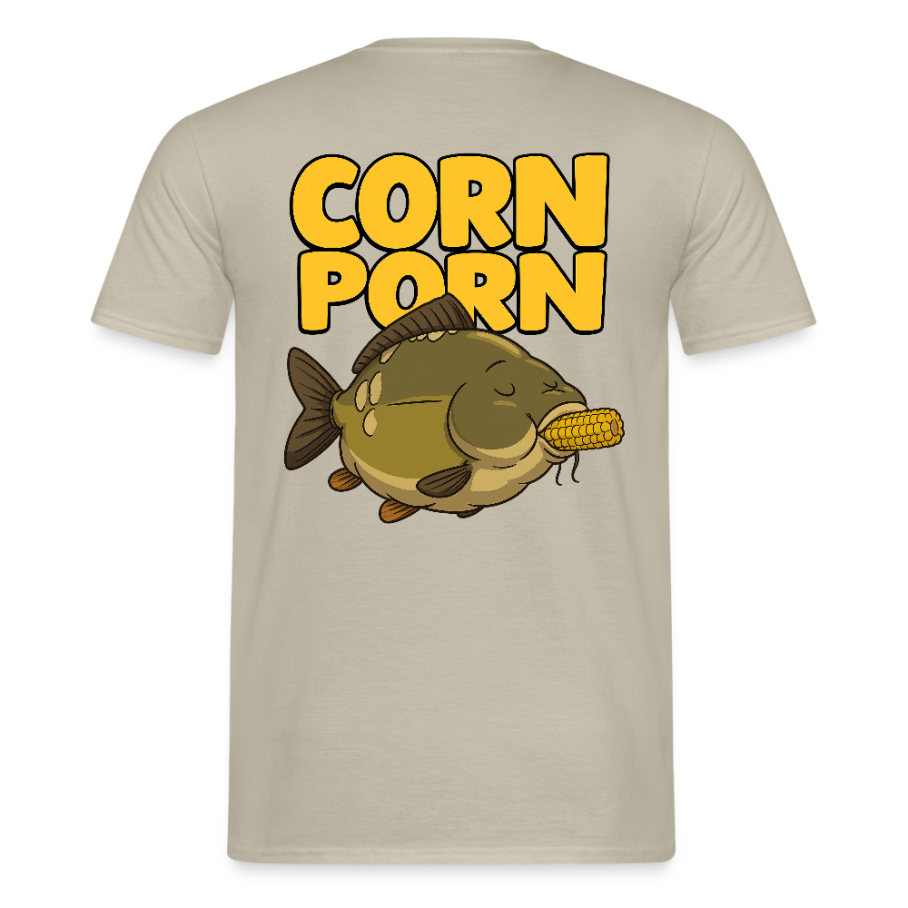 "CORN PORN" T-Shirt - Sandbeige