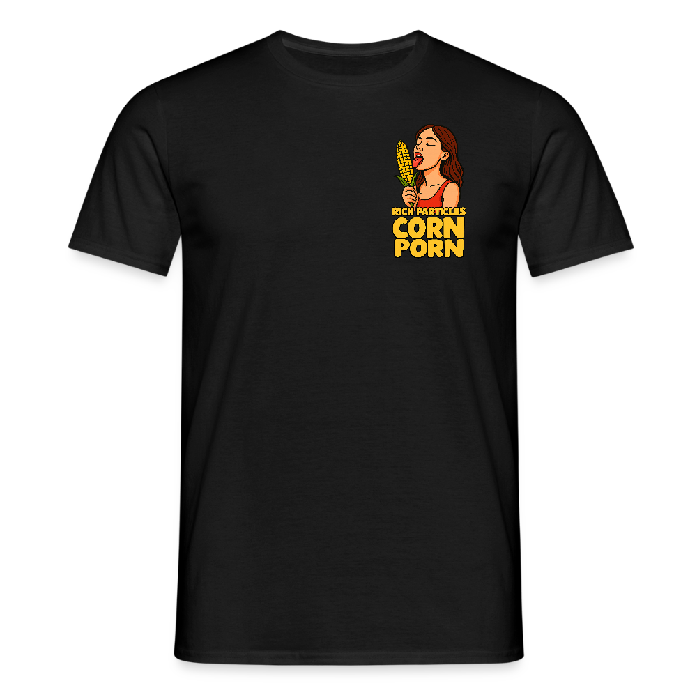 "CORN PORN" T-Shirt - Schwarz