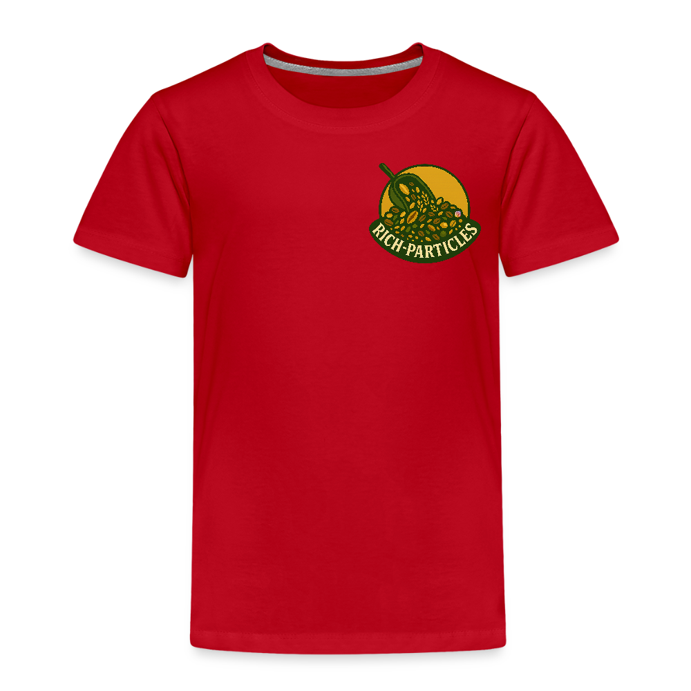 "Particle Surfer" Kinder T-Shirt - Rot