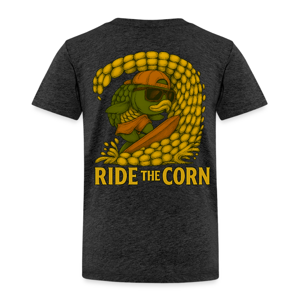 "Particle Surfer" Kinder T-Shirt - Anthrazit