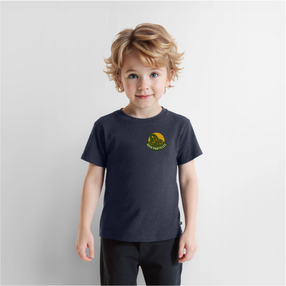 "Particle Surfer" Kinder T-Shirt - Jeansblau 