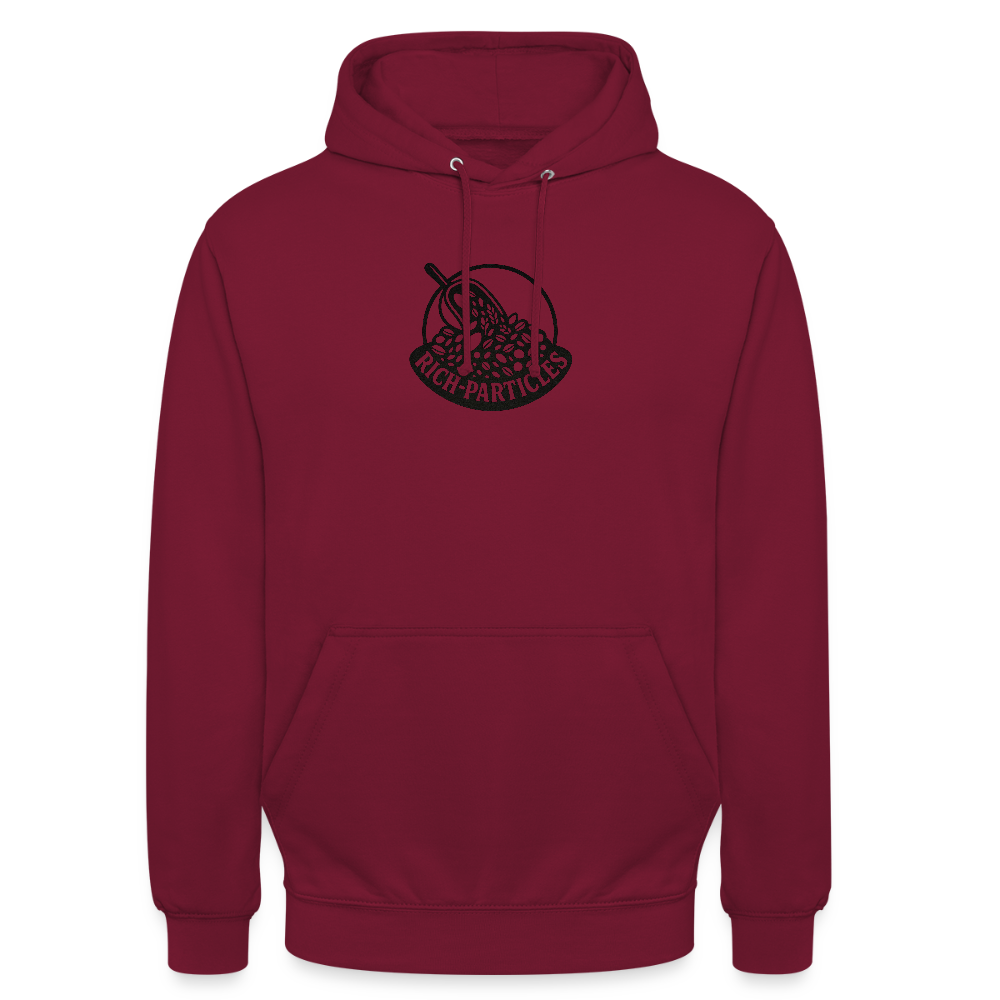 "Rich Particles" Hoodie - Bordeaux