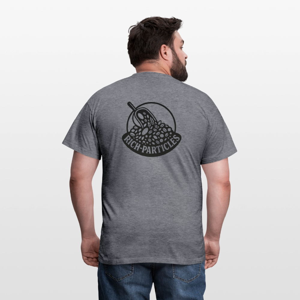 "Rich Particles" T-Shirt - Graphit meliert
