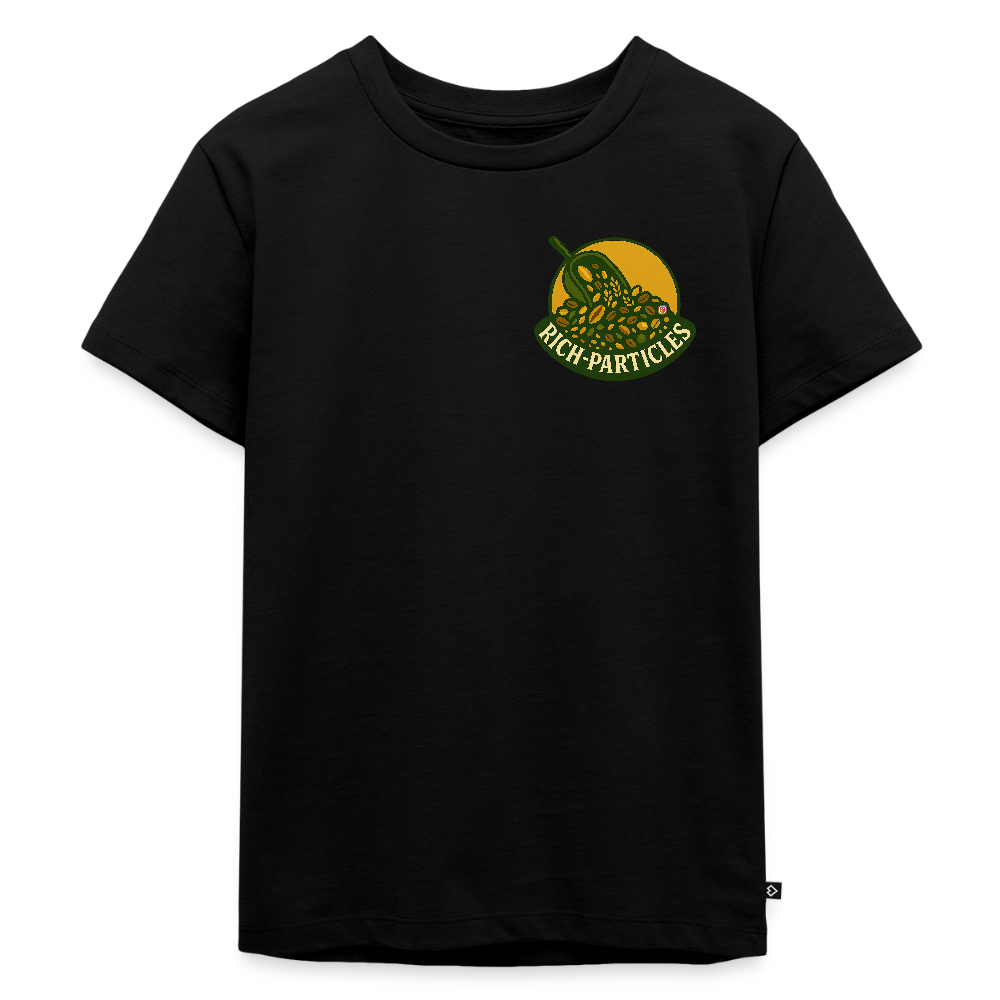 "Particle Surfer" Kinder T-Shirt - Schwarz