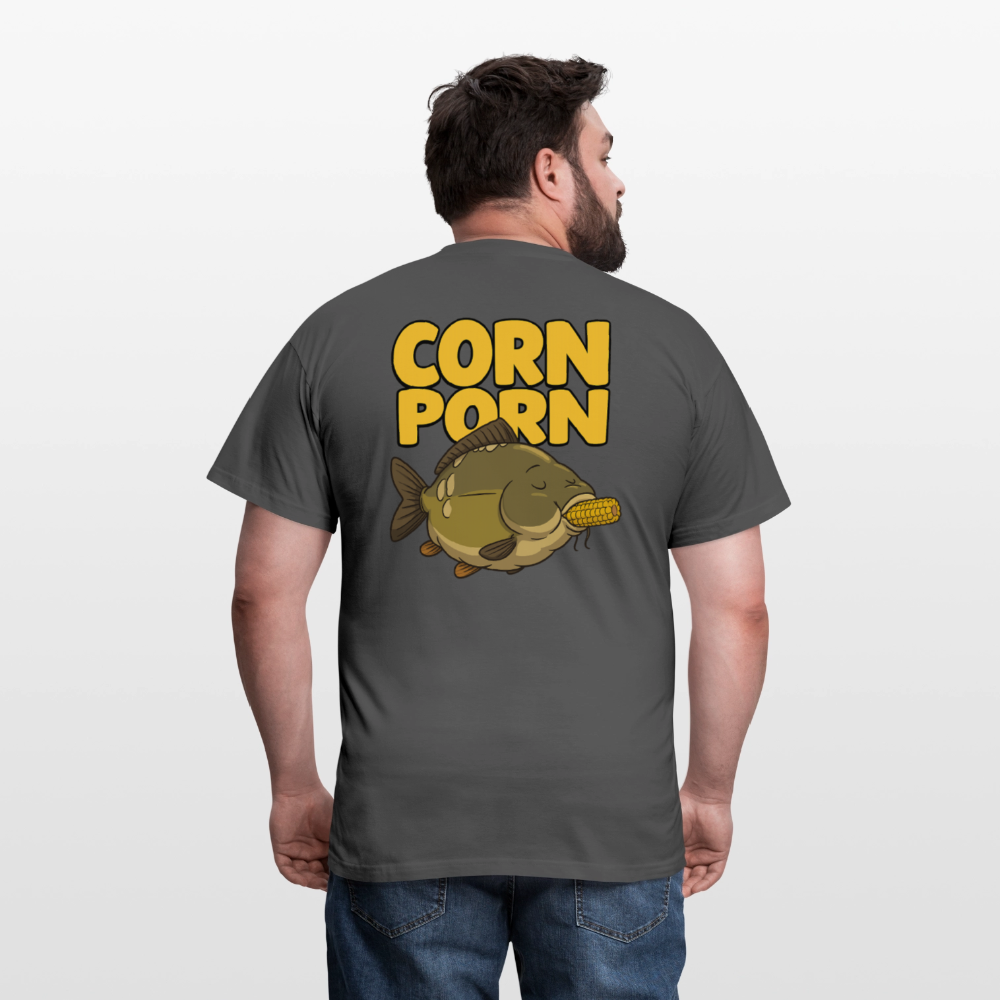 "CORN PORN" T-Shirt - Anthrazit