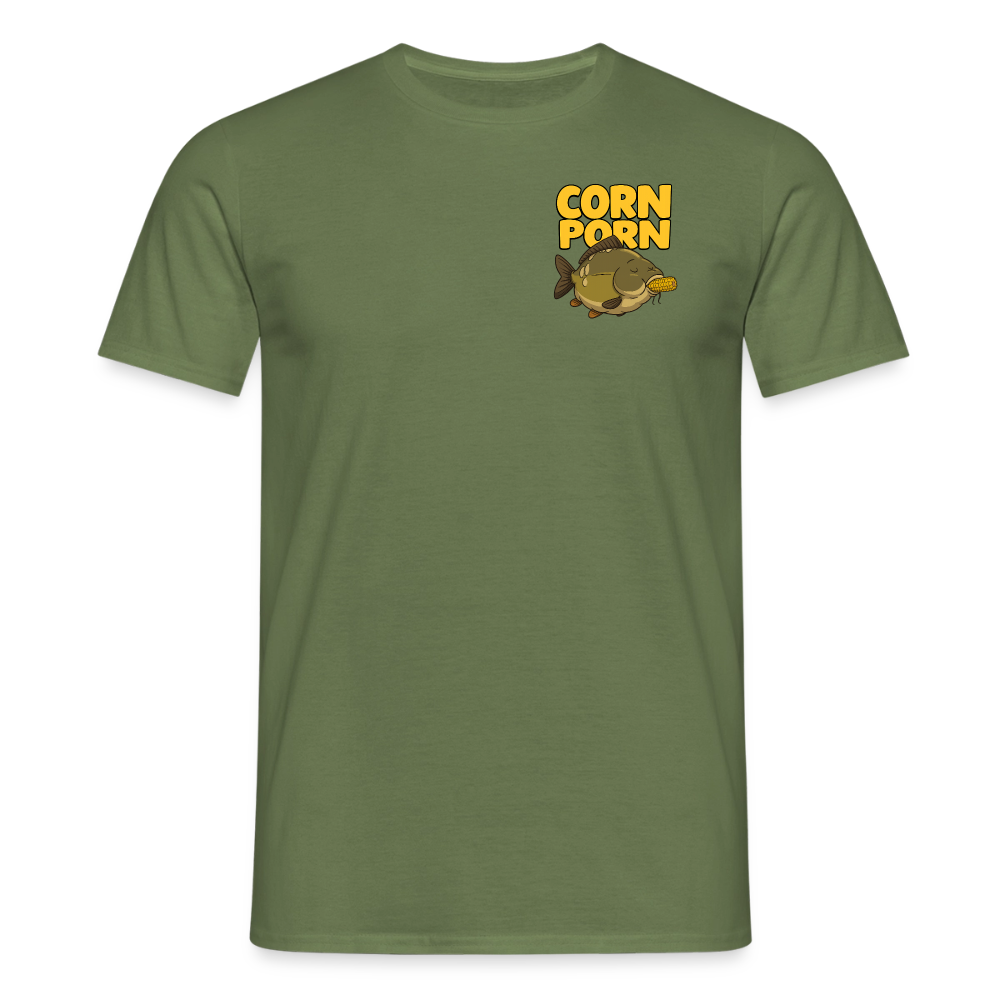 "CORN PORN II" T-Shirt - Militärgrün