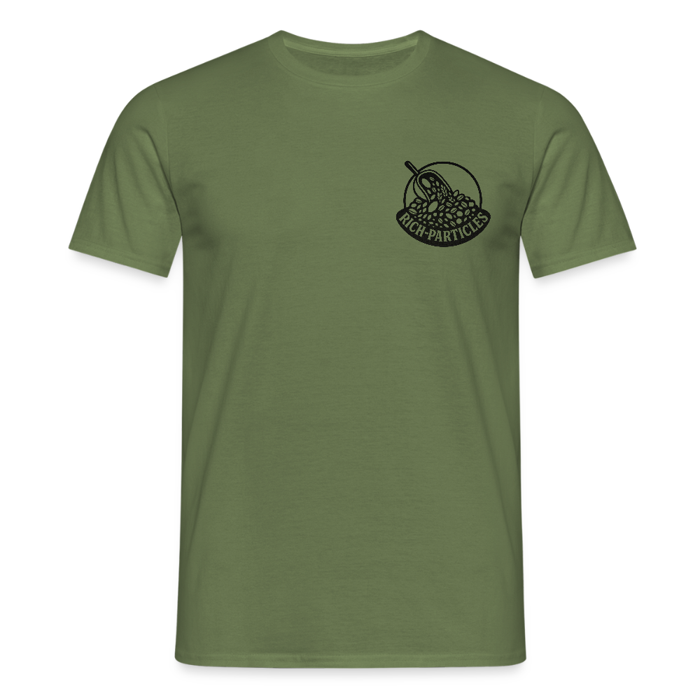 "Rich Particles" T-Shirt - Militärgrün