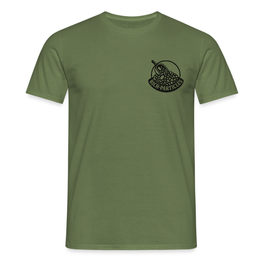 "Rich Particles" T-Shirt - Militärgrün