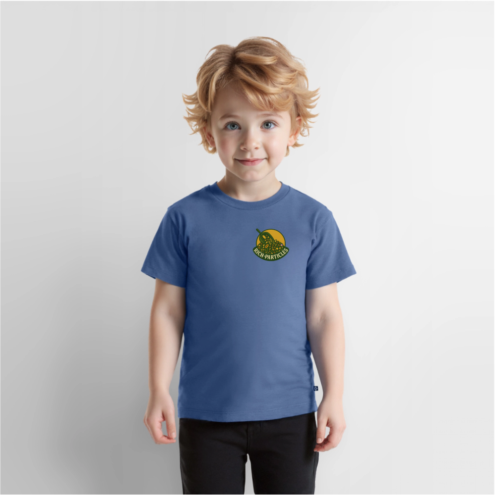 "Particle Surfer" Kinder T-Shirt - Taubenblau