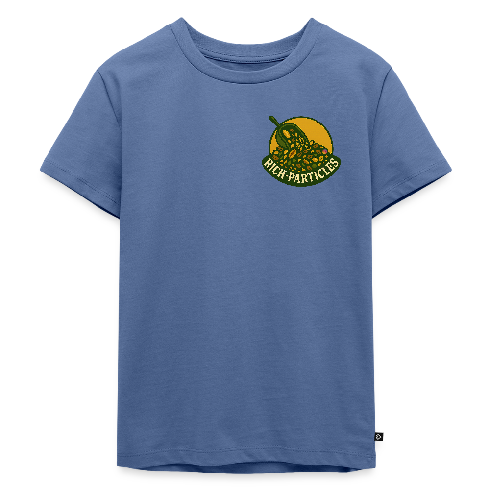 "Particle Surfer" Kinder T-Shirt - Taubenblau