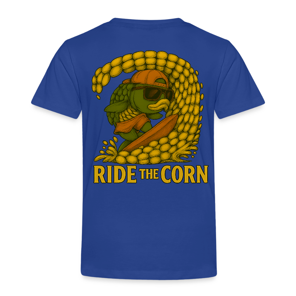 "Particle Surfer" Kinder T-Shirt - Königsblau