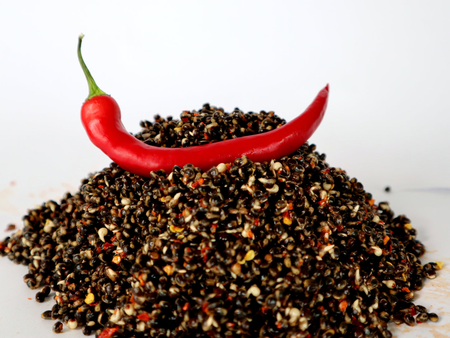Chilihanf - gekochter Hanf mit feuriger Chilli