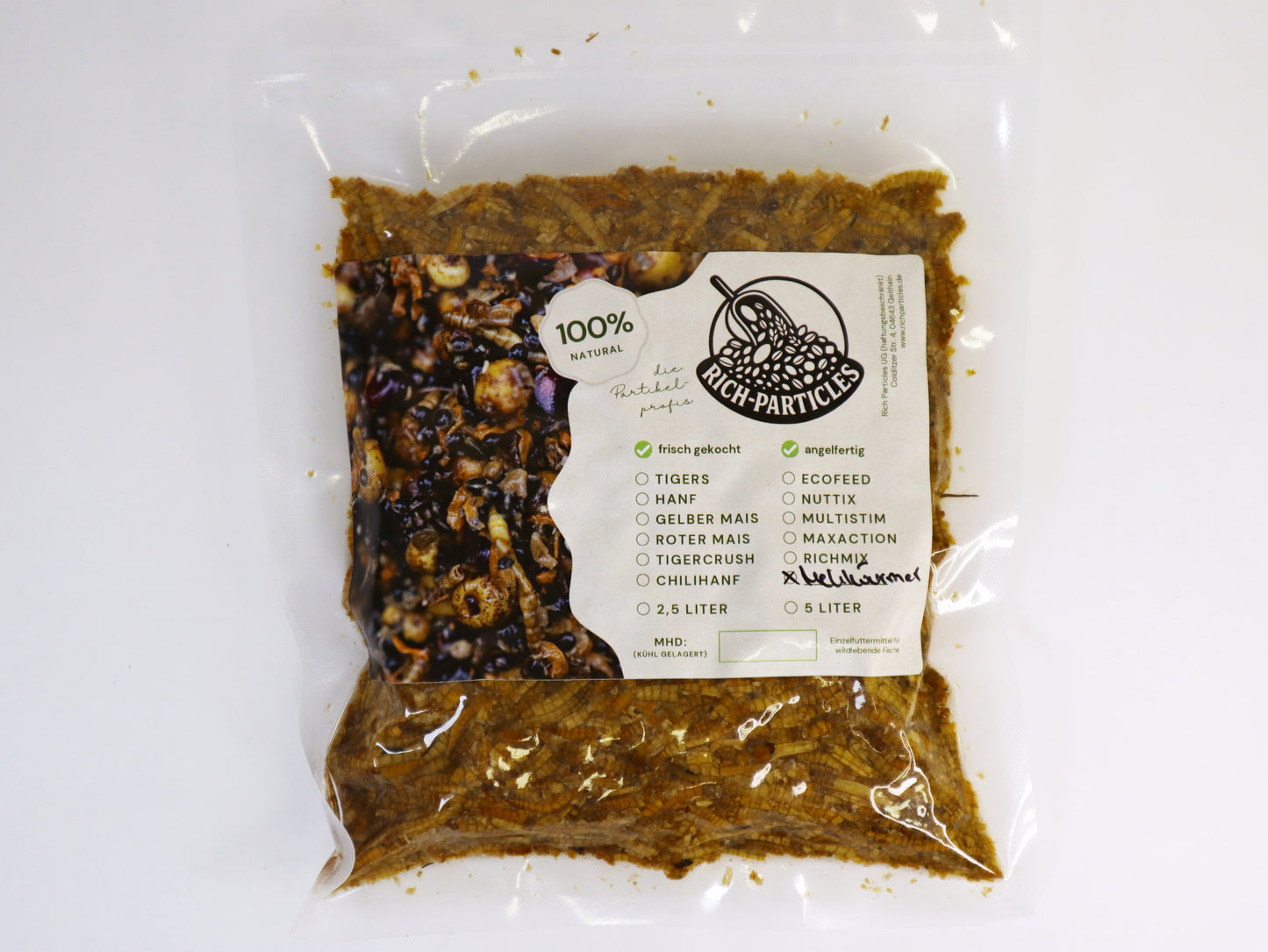 Gekochte Mehlwürmer - PURE NATURALZ