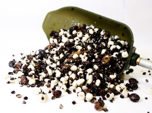 Black+White - Partikelmix mit Seidenraupen