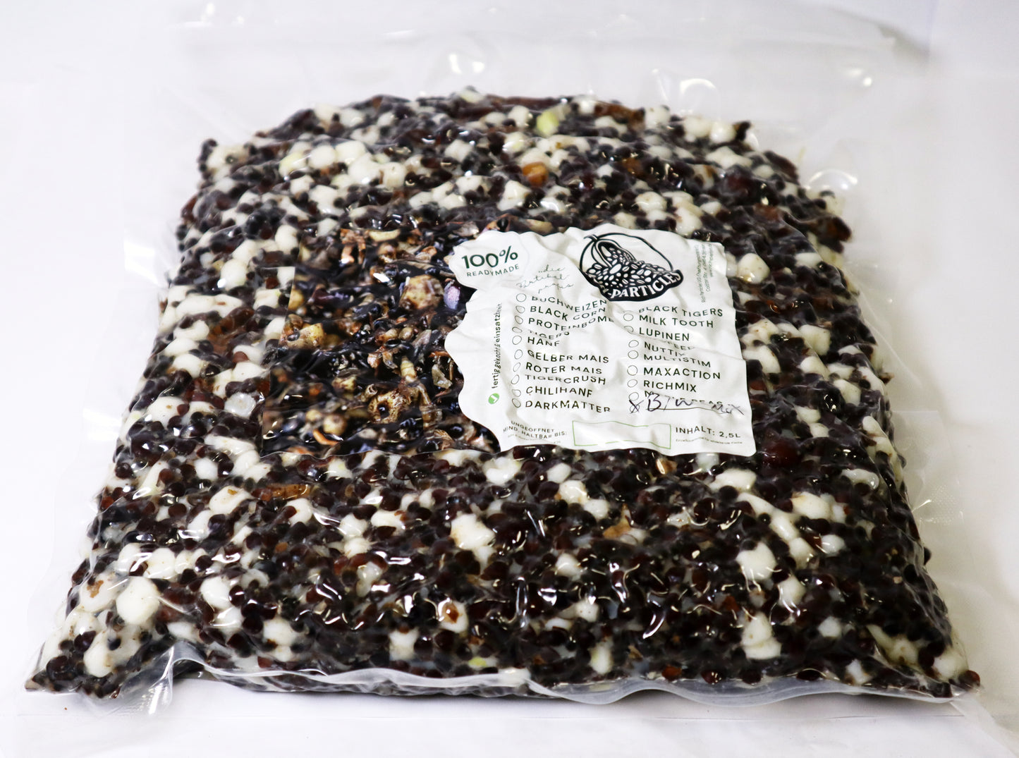 Black+White - Partikelmix mit Seidenraupen