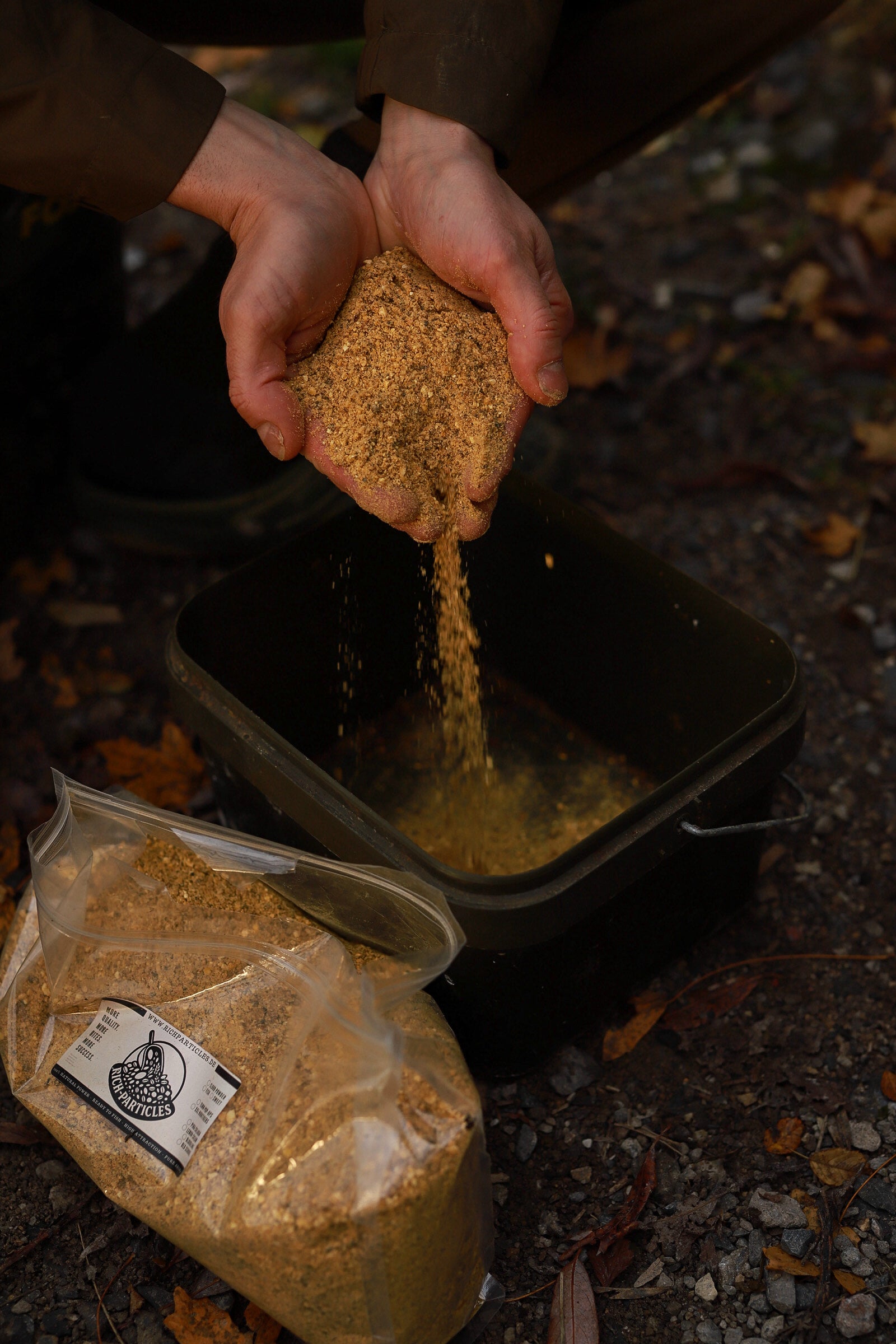 Cloudpowder, Stickmix, Groundbait im Bucket, Eimer, Partikelmix