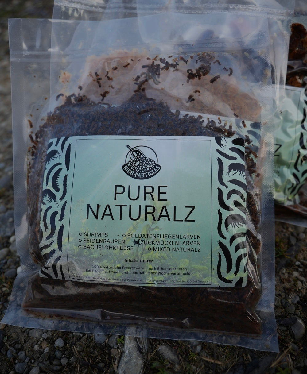 Larves de vers de vase cuites - PURE NATURALZ